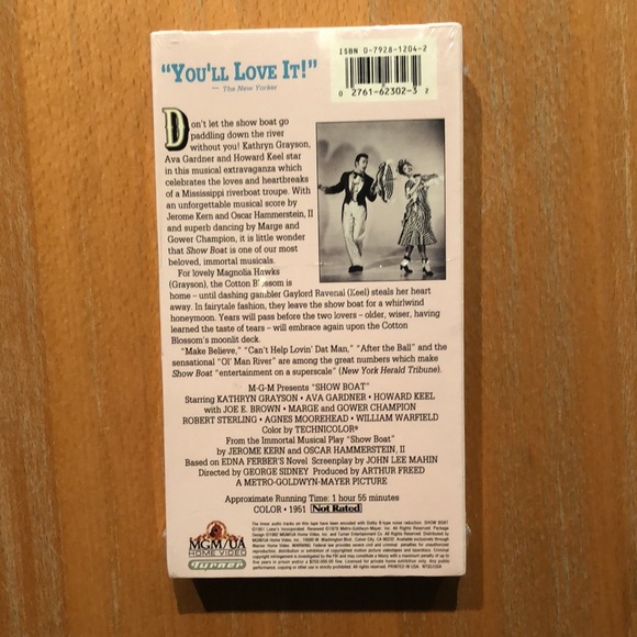 Show Boat VHS - Picture 2 of 2